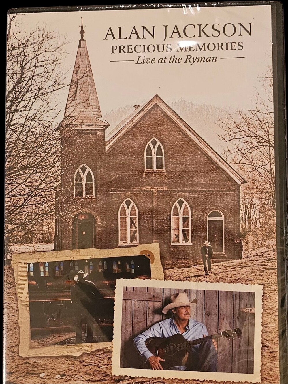 🎶BUNDLE-Alan Jackson "Live at the Ryman" Show DVD, Plus 6 Holiday CDs